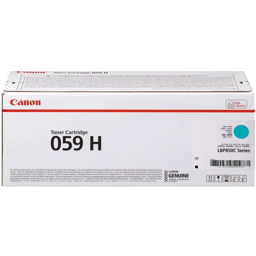 CANON 059 HIGH CAPACITY TONER CARTRIDGE (CYAN)