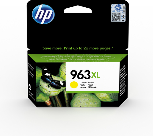HP 963XL HIGH YIELD YELLOW ORIGINAL INK CARTRIDGE
