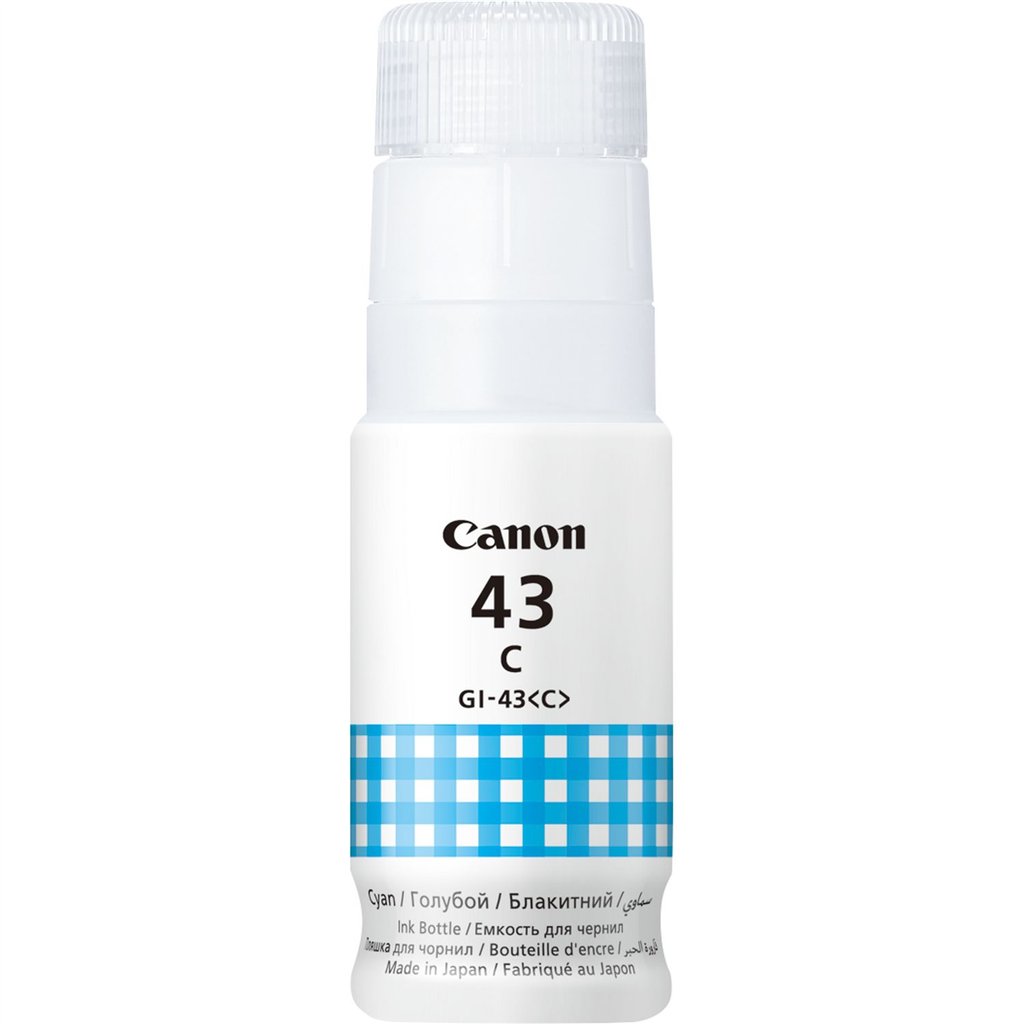 CANON GI-43 INK BOTTLE (CYAN)