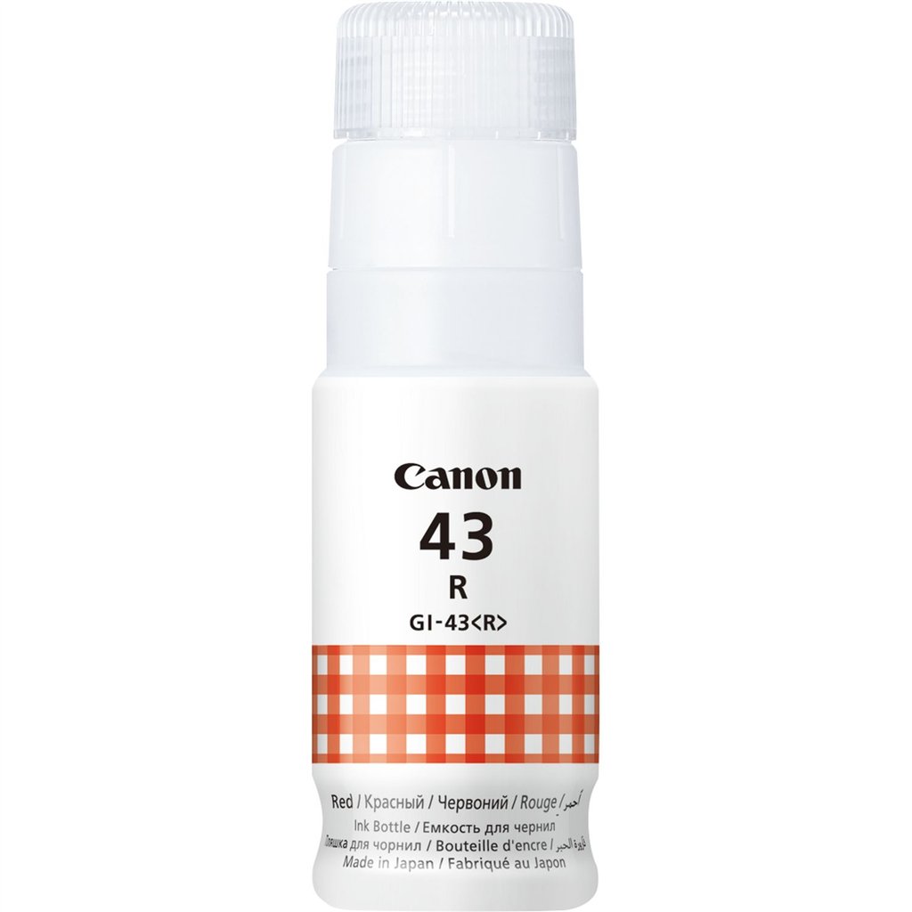 CANON GI-43 INK BOTTLE (RED)