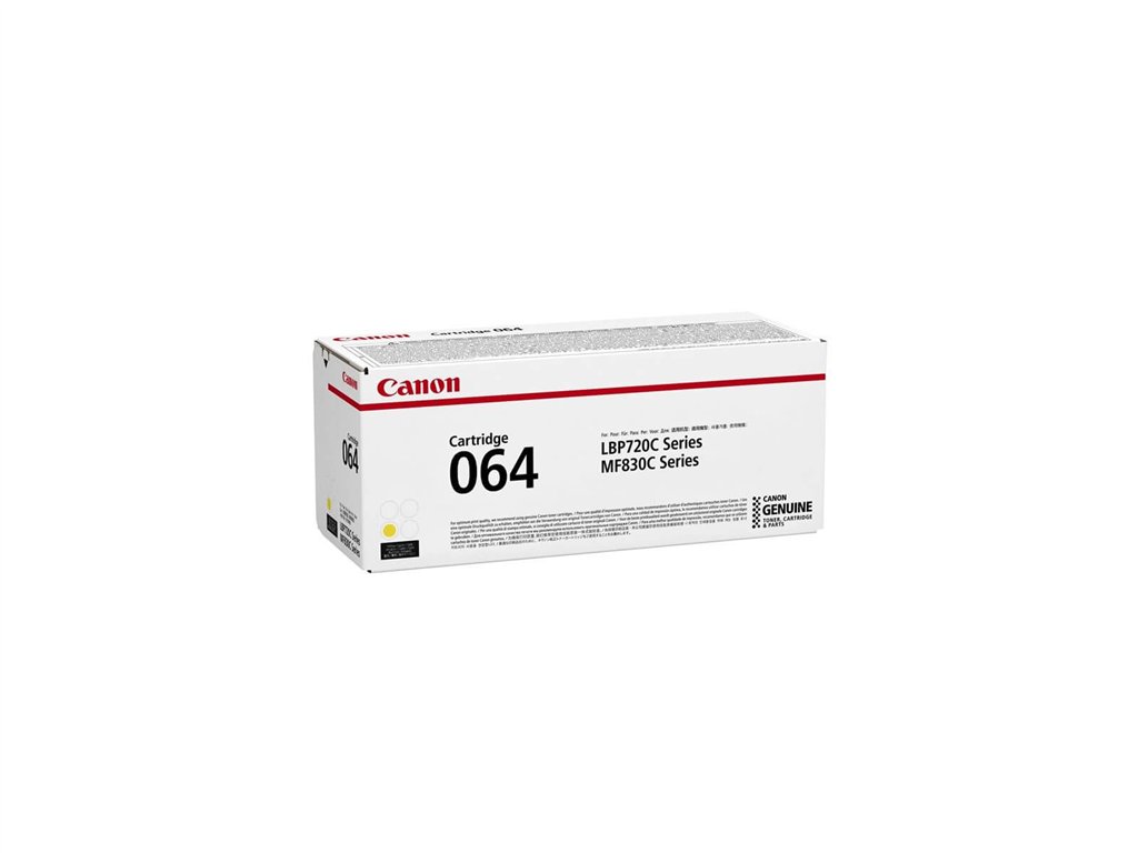CANON 064 TONER CARTRIDGE (YELLOW)