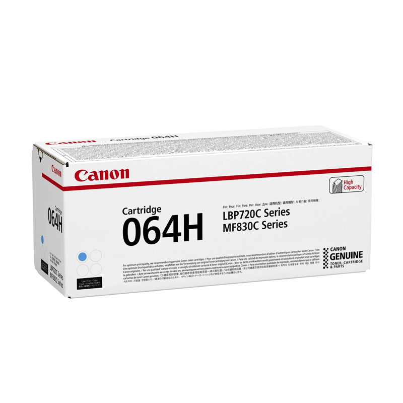 CANON 064 HIGH CAPACITY TONER CARTRIDGE (CYAN)
