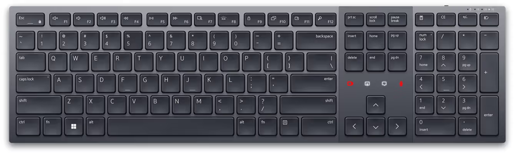 DELL PREMIER COLLABORATION KEYBOARD - KB900 - US INTERNATIONAL (QWERTY)