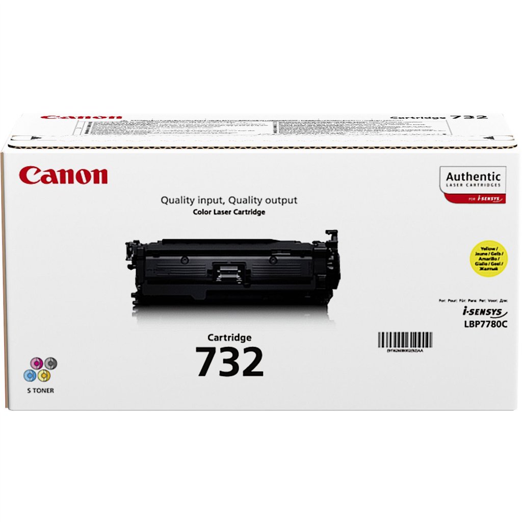 CANON 732 TONER CARTRIDGE (YELLOW)