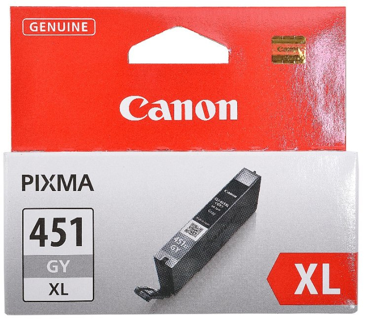 CANON CLI-451 XL INK CARTRIDGE (GREY)