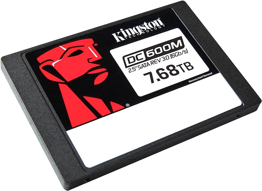 KINGSTON 7680G DC600ME (MIXED-USE) TCG OPAL 2.5IN ENTERPRISE SATA SSD