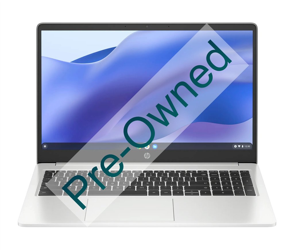 CPO HP CHROMEBOOK 15 CEL N4500 4GB 128GB EMMC SILVER