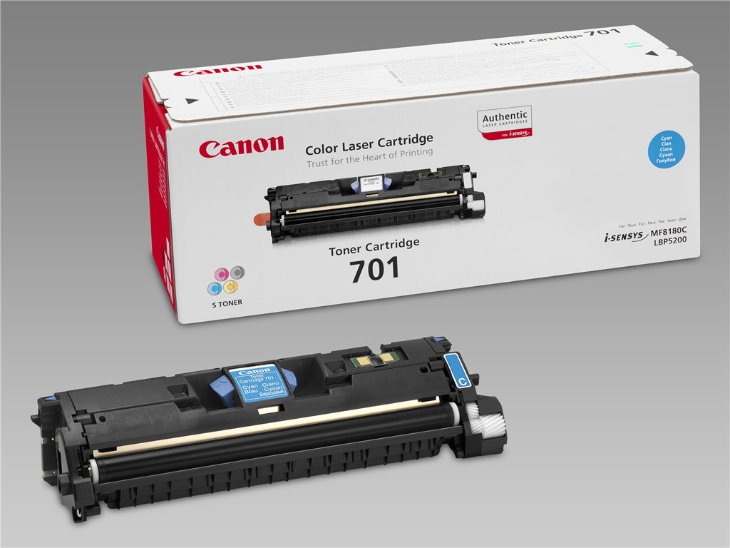 CANON 701 TONER CARTRIDGE (CYAN)
