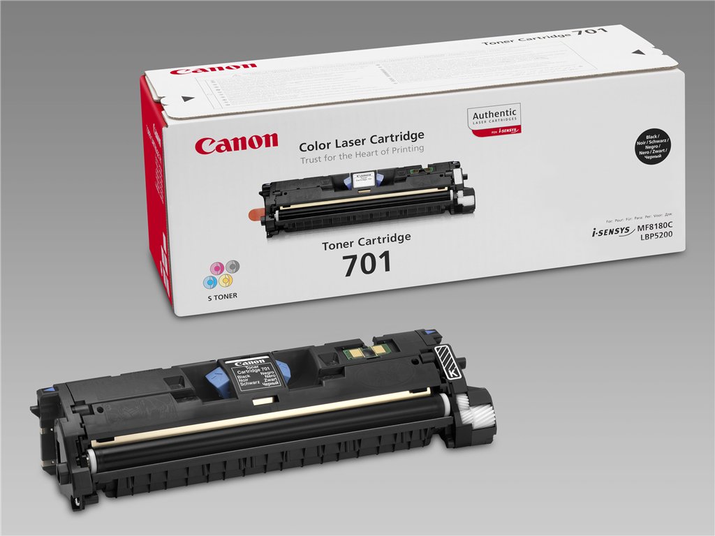 CANON 701 TONER CARTRIDGE (BLACK)
