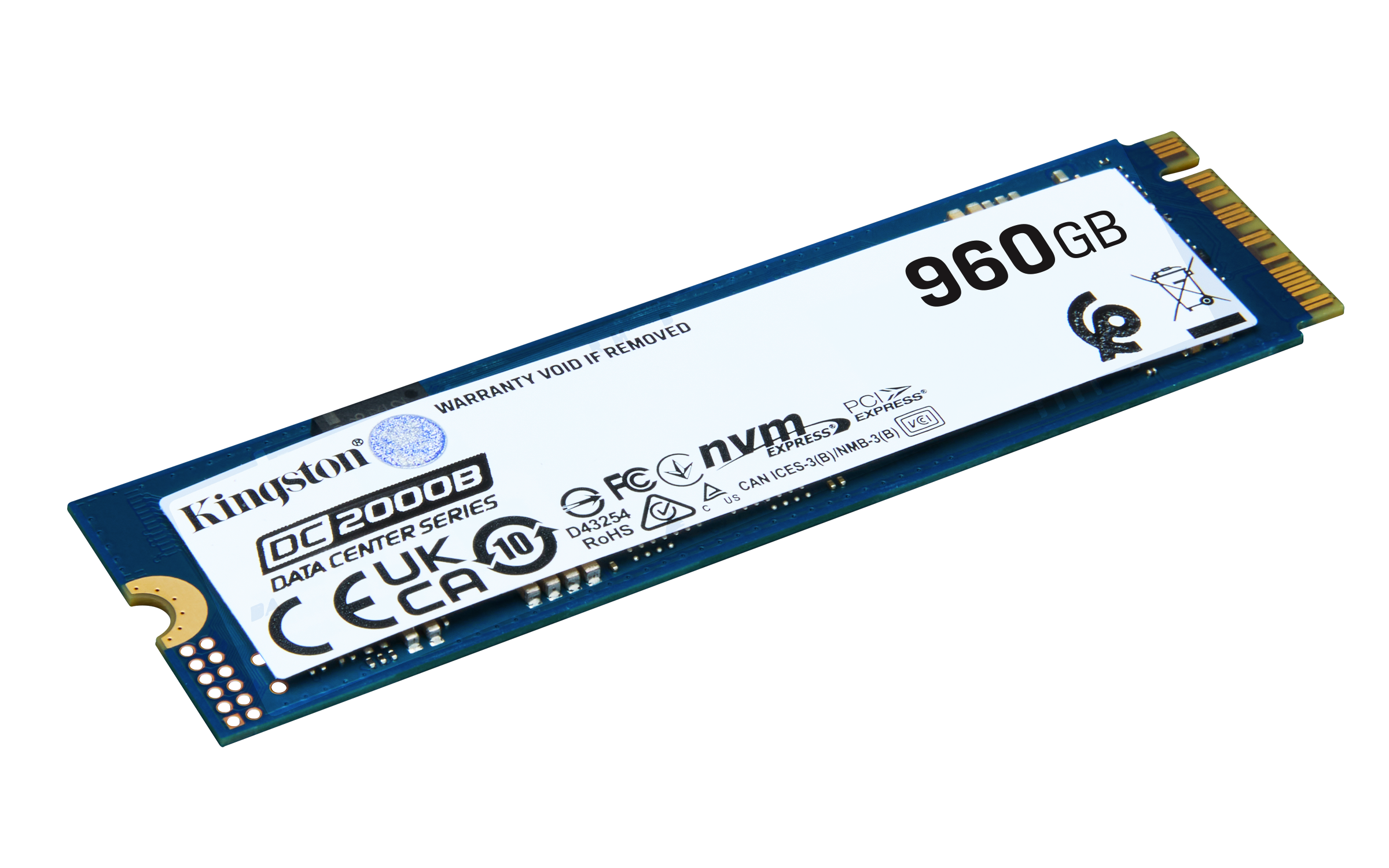 KINGSTON 960G DC2000B PCIE 4.0 M.2 2280 ENTERPRISE SSD