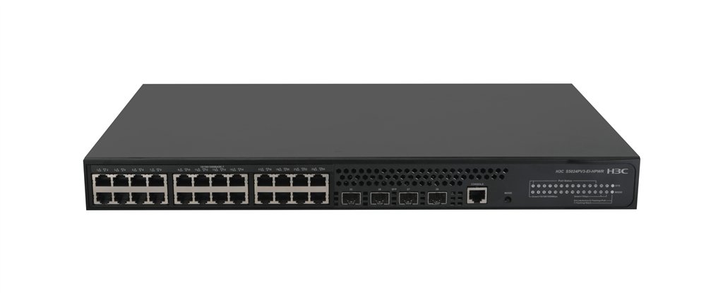 H3C S5024PV3-EI-HPWR ETHERNET POE SWITCH