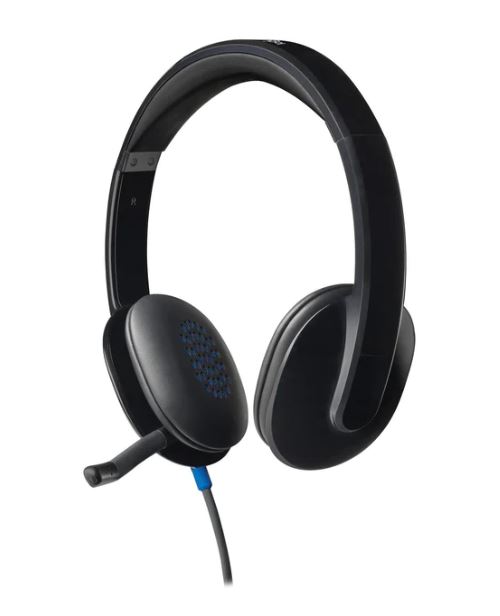 LOGITECH H540 USB COMPUTER HEADSET WITH HD SOUND AND ON-EAR CONTROLS