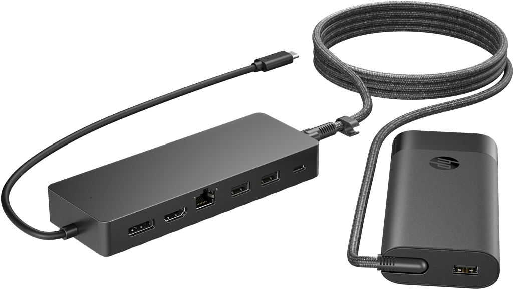 HP UNIVERSAL USB-C HUB AND LAPTOP CHARGER COMBO