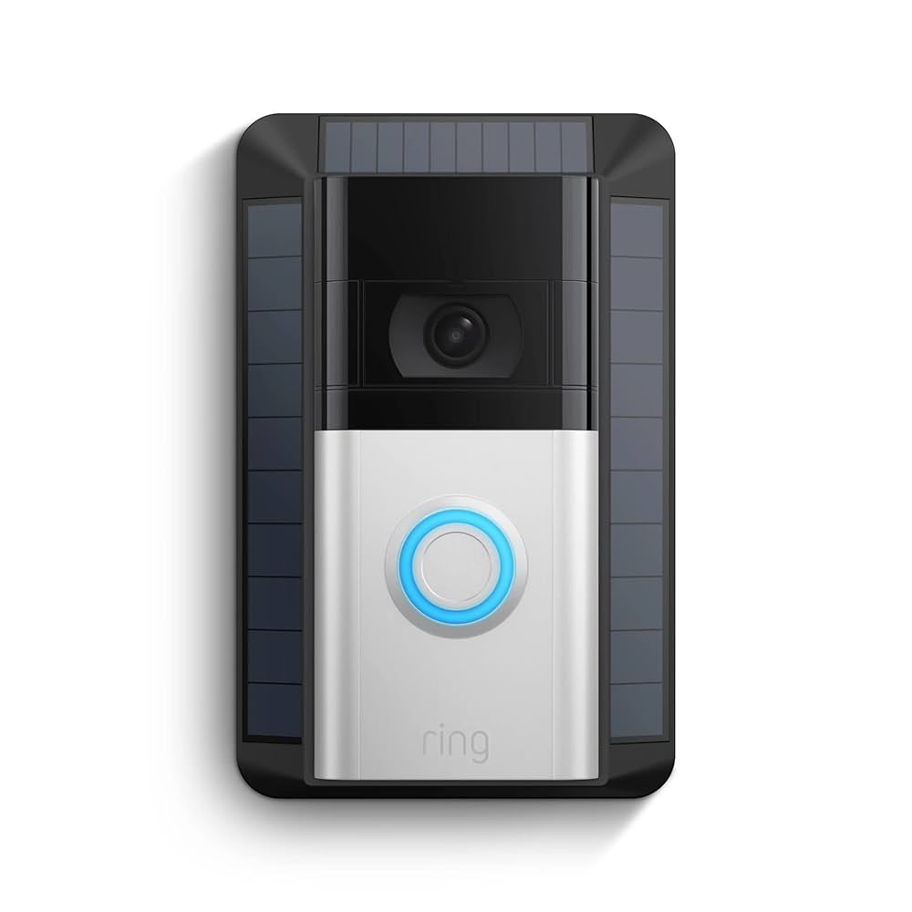 RING BATTERY VIDEO DOORBELL SOLAR CHARGER