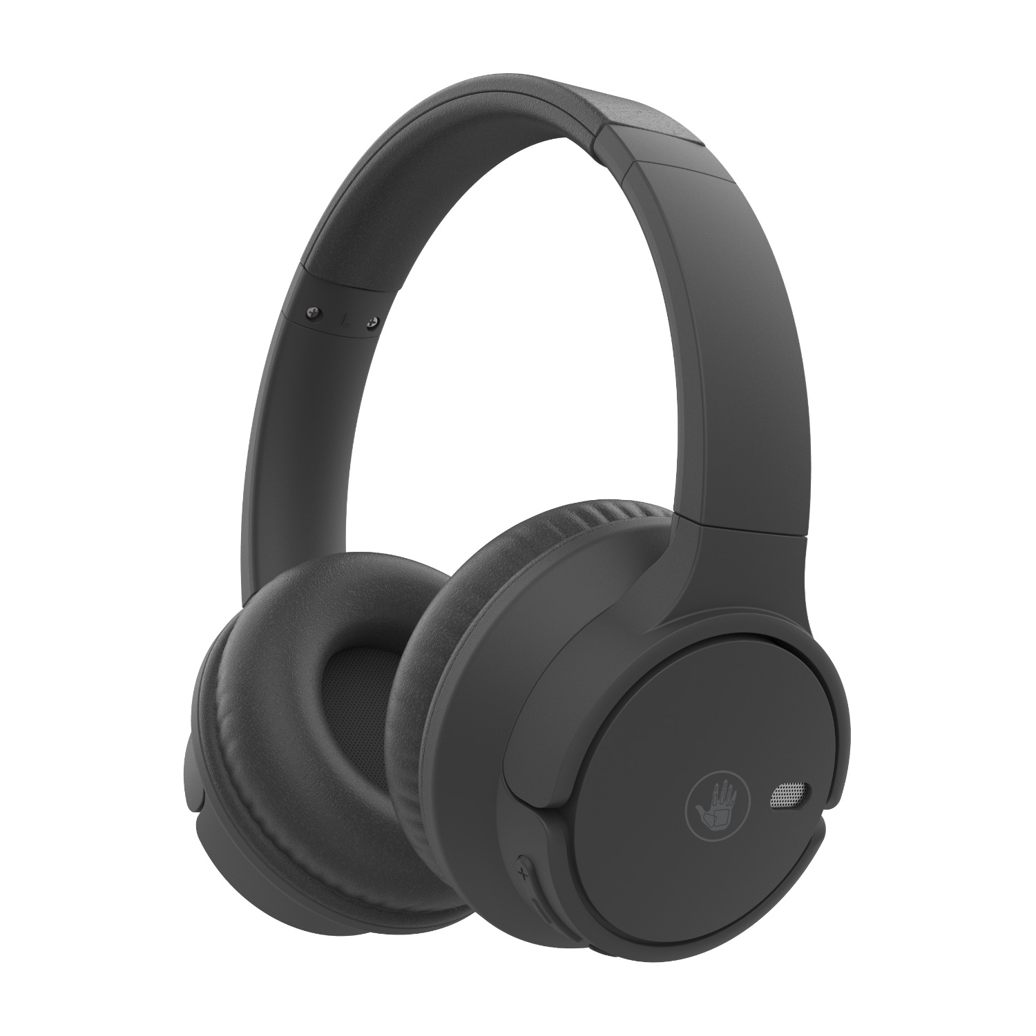 BODY GLOVE AMPED WIRELESS OVER HEAD PHONE-BLACK