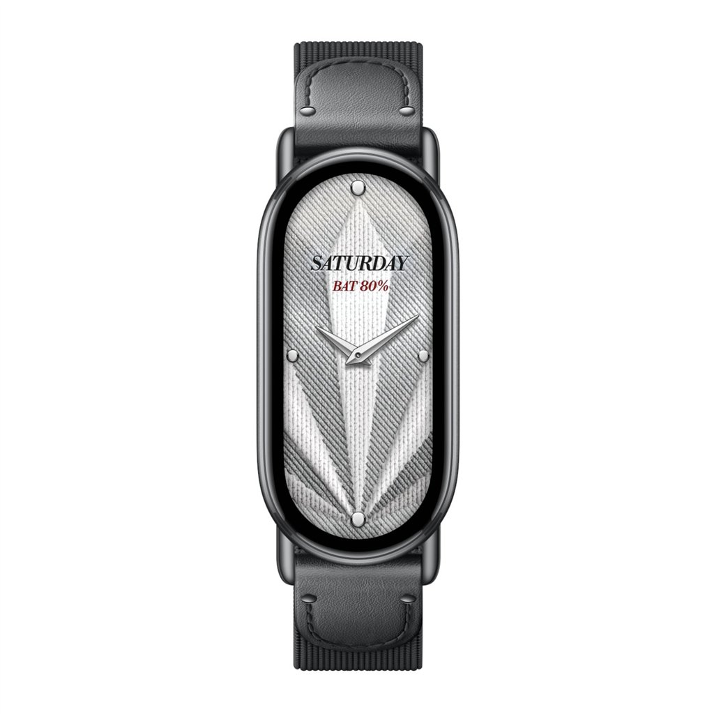 Xiaomi Smart Band 10 Knitted Silk Strap - Ebony Black