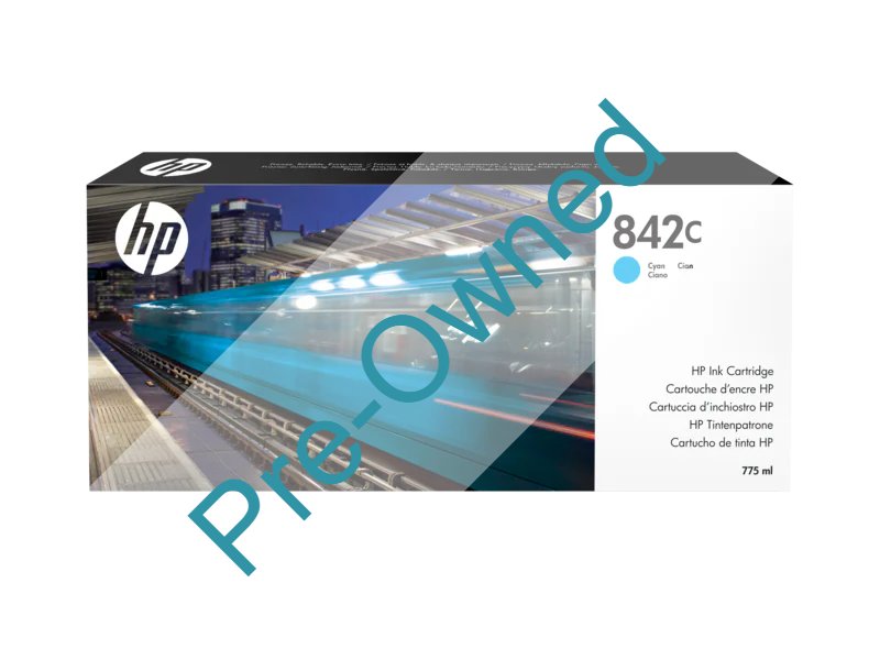 CPO HP 842C 775-ML CYAN INK CARTRIDGE