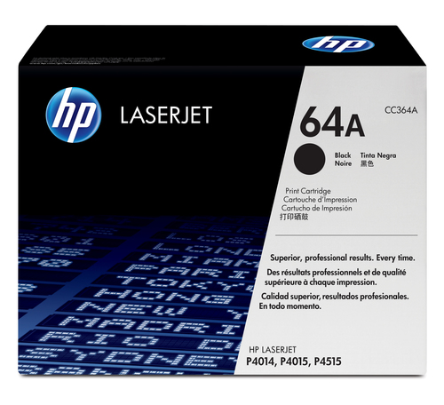 HP 64A LASERJET P4014/P4015/P4515 BLACK PRINT TONER CARTRIDGE