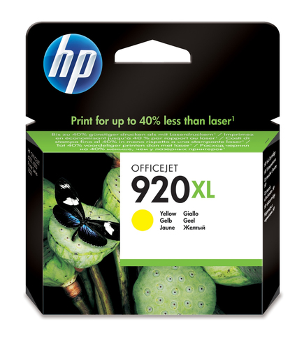 HP 920XL YELLOW OFFICEJET INK CARTRIDGE