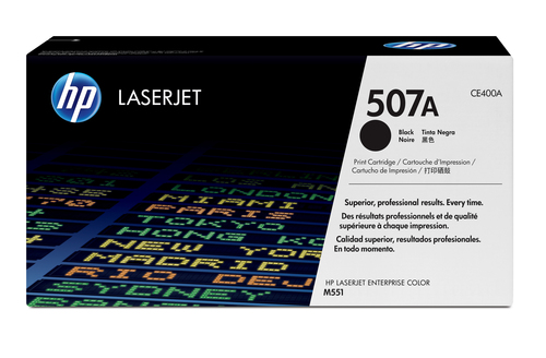 HP LASERJET ENTERPRISE 500 COLOR M551 BLACK PRINT CARTRIDGE