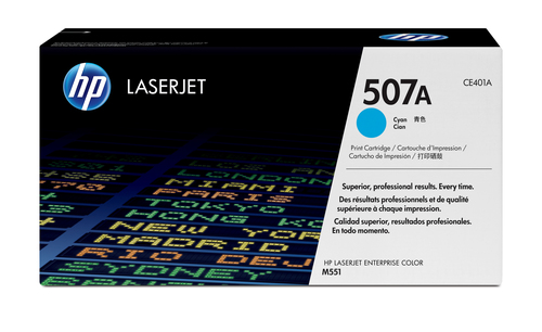 HP LASERJET ENTERPRISE 500 COLOR M551 CYAN TONER