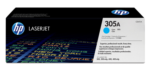HP  305A CYAN LASERJET TONER CARTRIDGE