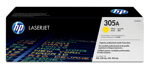 HP 305A YELLOW LASERJET TONER CARTRIDGE