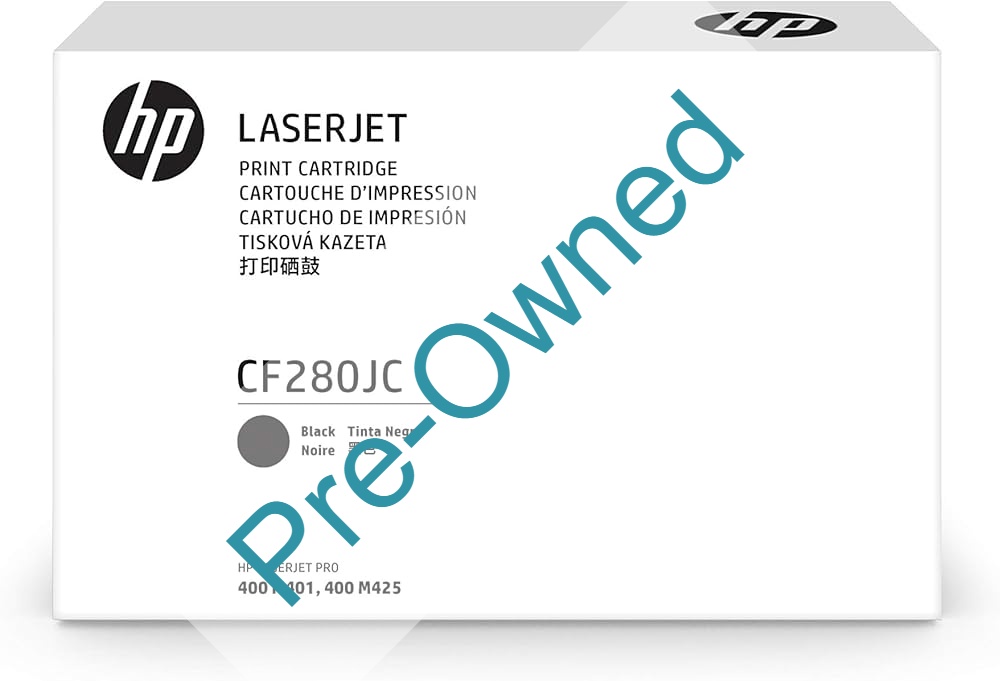 CPO HP 80J BLACK JUMBO CONTRACTUAL LASERJET TONER CARTRIDGE