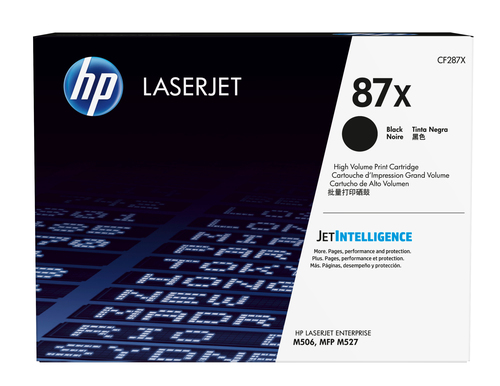 HP 87X BLACK LASERJET TONER CARTRIDGE