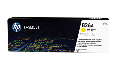 HP 826A YELLOW TONER CARTRIDGE