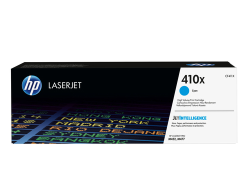 HP 410X CYAN LASERJET M452/MFP M477