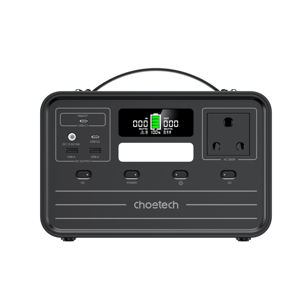 CHOETECH BS020 POWER STATION 300W-BLACK