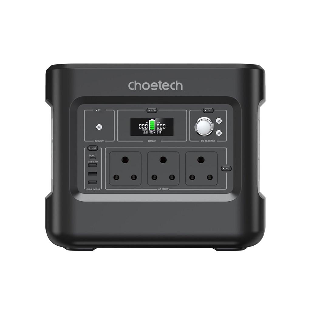 CHOETECH BS022 POWER STATION 1000W-BLACK