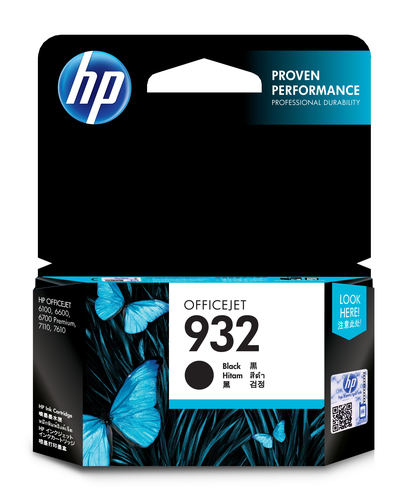 HP 932 BLACK INK CARTRIDGE