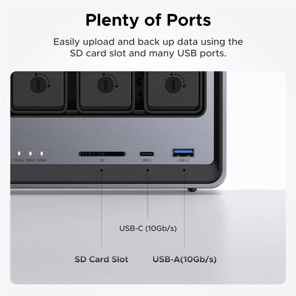 UGREEN NASync DXP4800 4 Bay NAS - Image 2