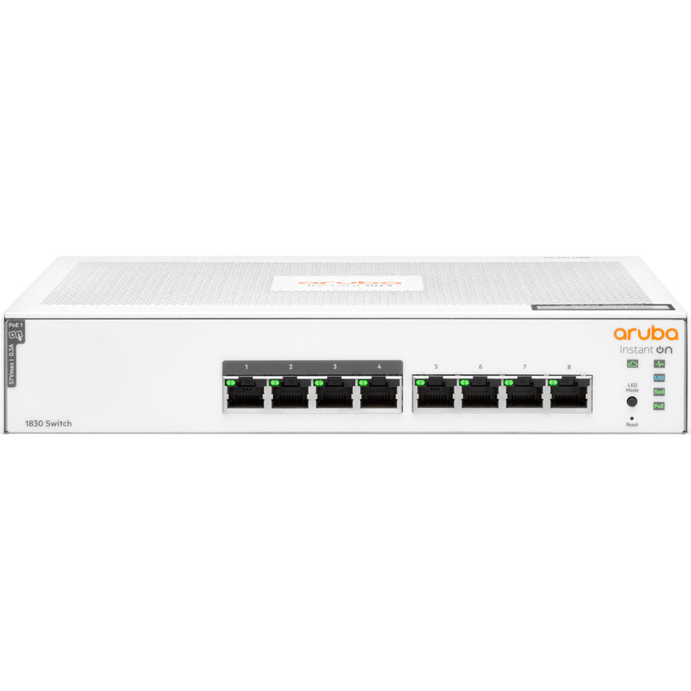 HPE ARUBA ION 1830 8G 4P CLASS4 POE 65W SWITCH