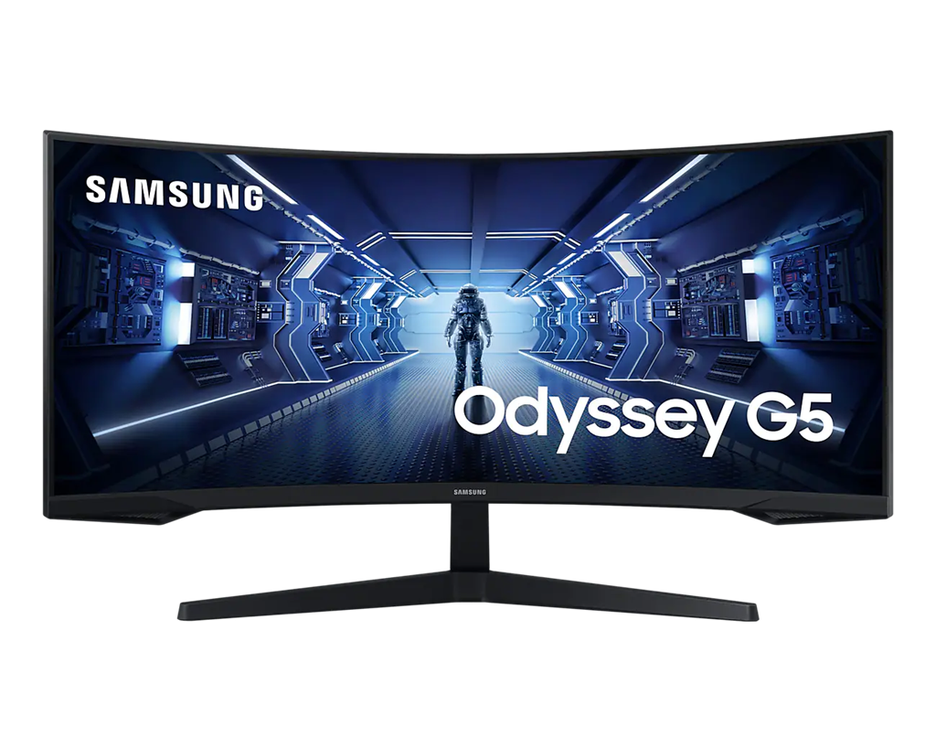 SAMSUNG ODYSSEY G55T GAMING 34IN MONITOR