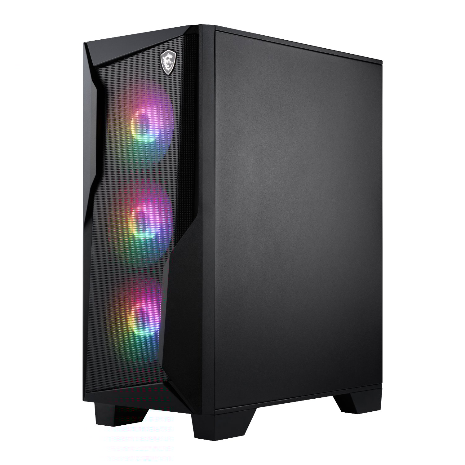 MSI MAG FORGE 130A Airflow ATX Gaming Chassis - Black - Image 3