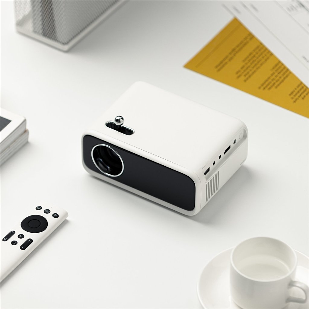 WANBO MINI PRO 720p 250ANSI Android 9.0 Smart Projector - White - Image 6