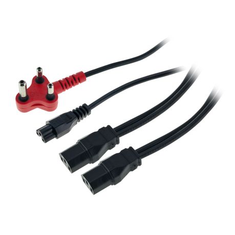 MULTIPLUG WITH 2 KETTLE HEADS AND 1