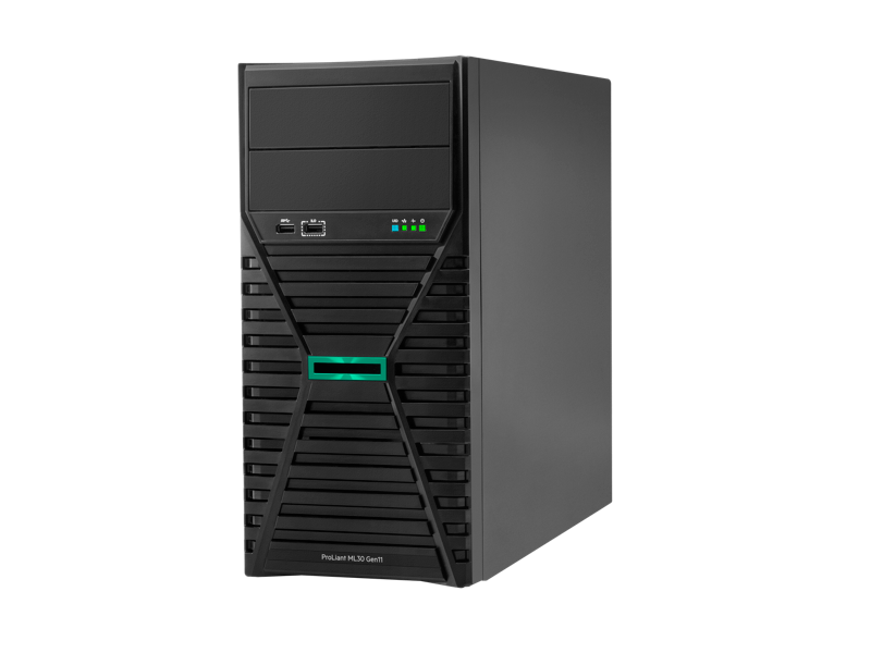 HPE PROLIANT ML30 GEN11 E-2414 2.6GHZ 4-CORE 1P 16GB-U 4LFF-NHP 350W PS SERVER