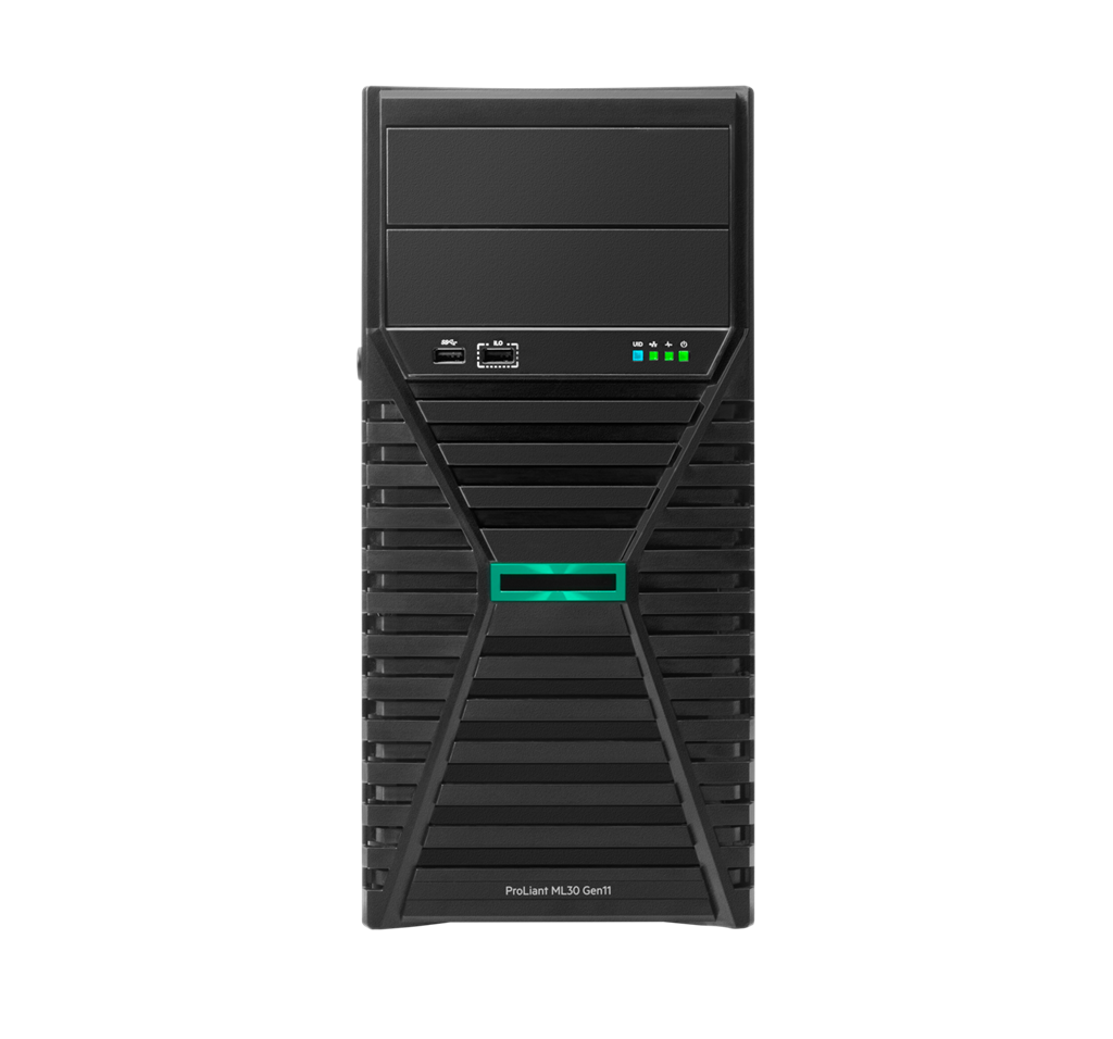 HPE PROLIANT ML30 GEN11 E-2436 2.9GHZ 4-CORE 1P 16GB-U 8SFF-HP 800W PS SERVER