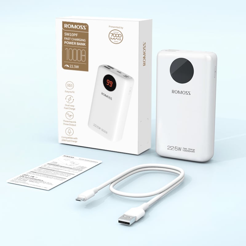 Romoss Power Bank 10000mah 22.5w Wh - Image 5