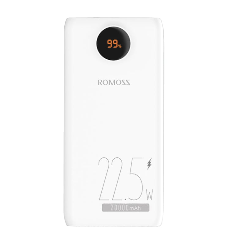 Romoss Pwr Bnk 20000mah 22.5w Wh