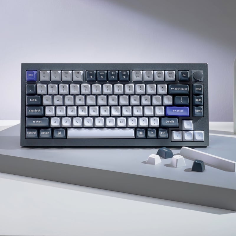 Keychron Q1 Pro 75% Red K Pro Switches RGB Wireless Keyboard - Grey - Image 5