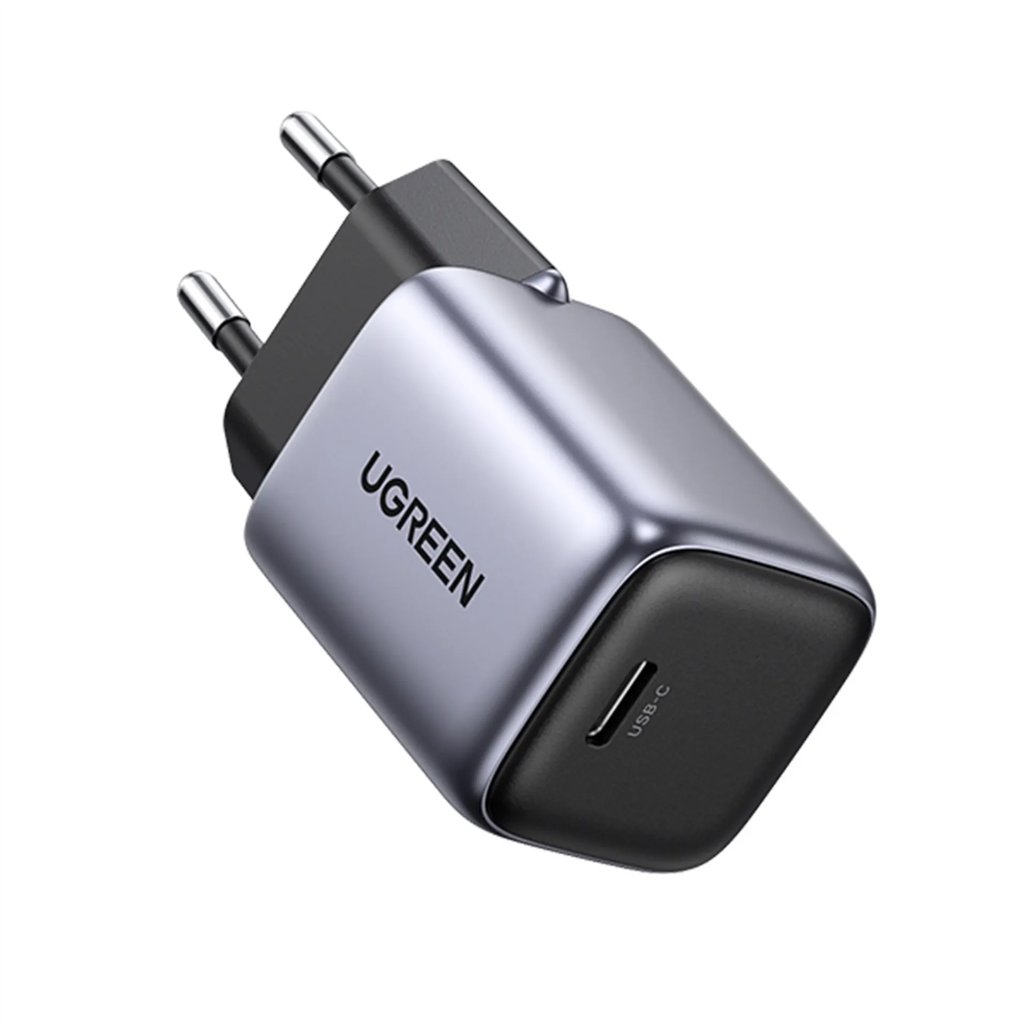 UGREEN 1 PORT GAN 30W PD WALL CHARGER-BLACK