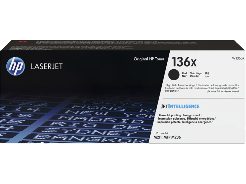 HP 136X BLACK ORIGINAL LASERJET TONER CARTRIDGE