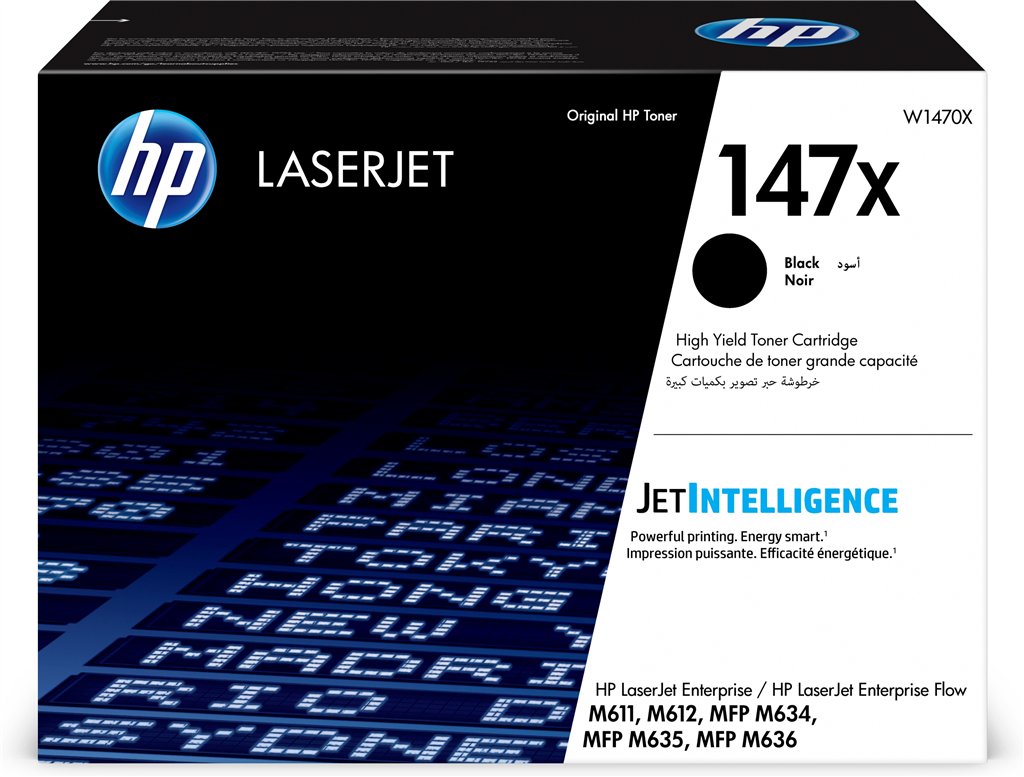 HP 147X BLACK LASERJET TONER CARTRIDGE