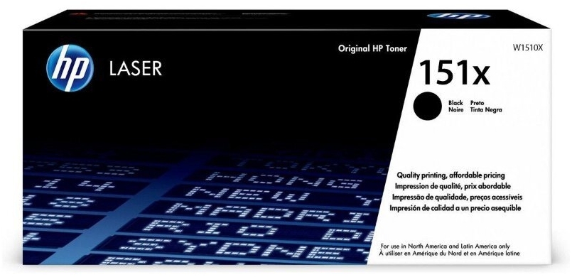 HP 151X BLACK ORIGINAL LASERJET TONER CARTRIDGE