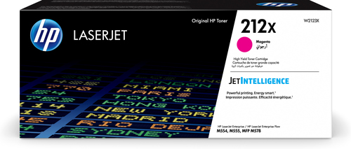 HP 212X HIGH YIELD MAGENTA ORIGINAL LASERJET TONER CARTRIDGE